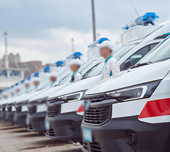 盖州市服务车队展示